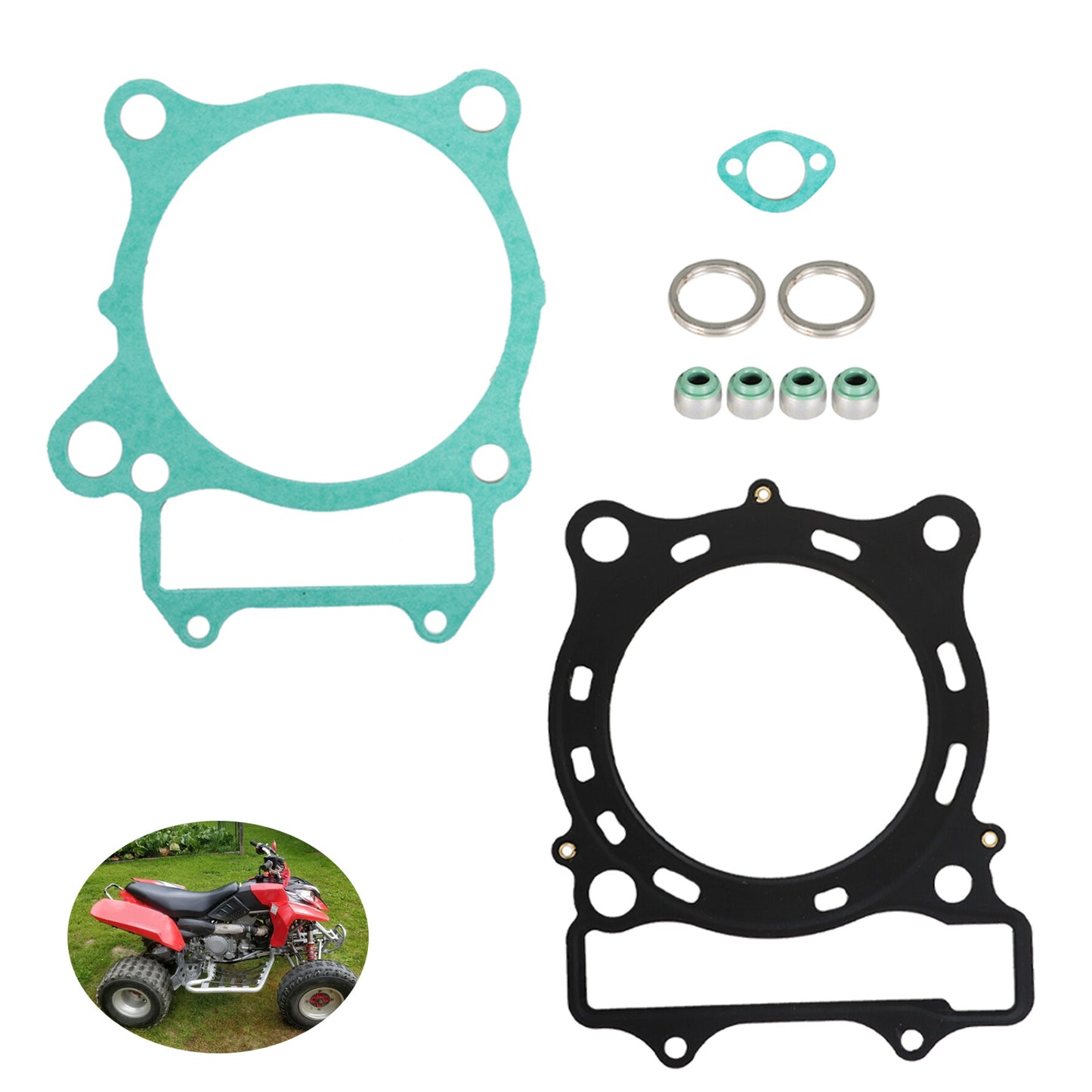 munirater Top End Head Gasket Kit Replacement for Polaris Predator 500 2003 - 2007