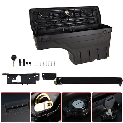 munirater Truck Bed Storage Box Case Lockable Tool Box Replacement for Ram 1500 2500 3500 2002-2018 Right Passenger Side