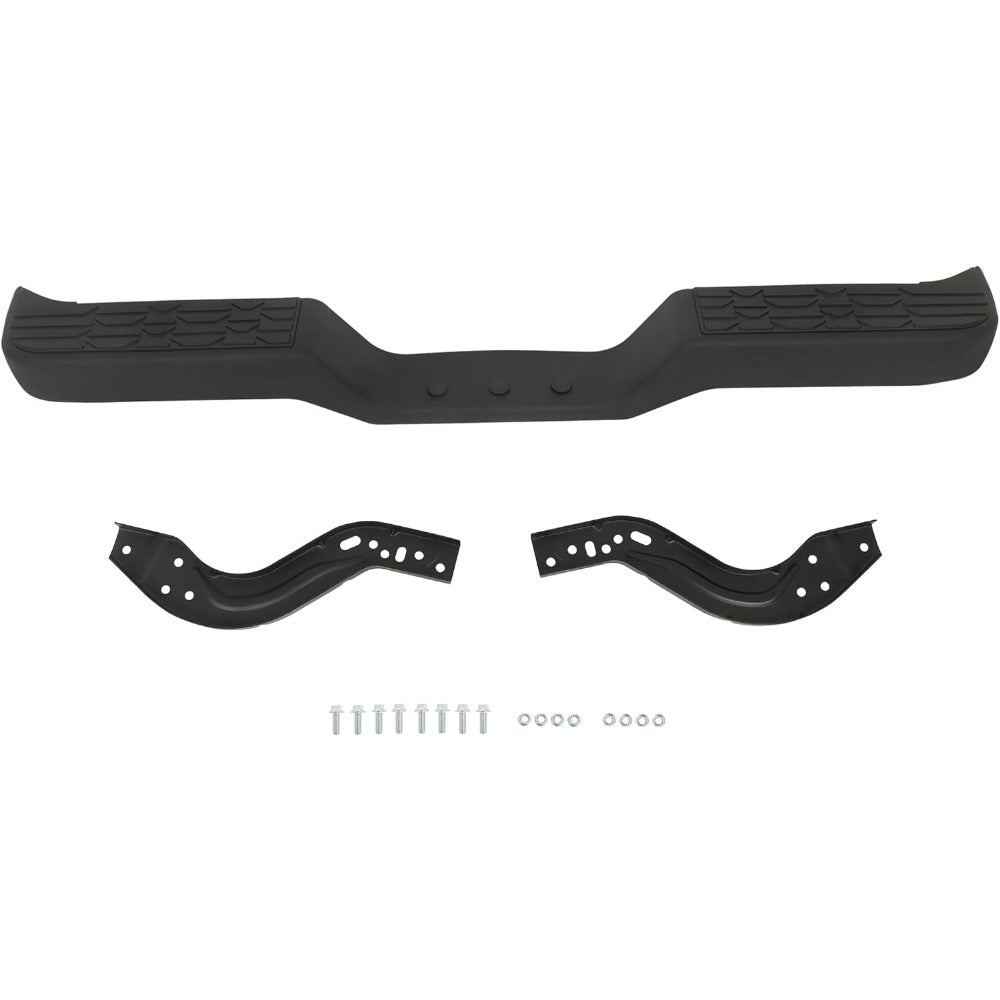 Black Steel Rear Step Bumper Assembly for Toyota Pickup DLX 1989-1995