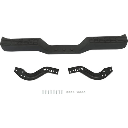 Black Steel Rear Step Bumper Assembly for Toyota Pickup DLX 1989-1995