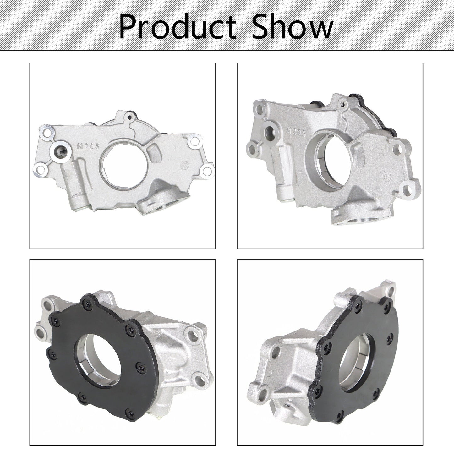 munirater M295 Oil Pump with Timing Chain Kit Replacement for 4.8L 5.3L 6.0L LS1 LS2 LS3 12586665 12639249 89060436 12556582