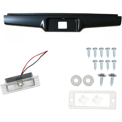Steel Rear Bumper Roll Pan for Chevrolet S10 & GMC S15 / Sonoma 1982-1993