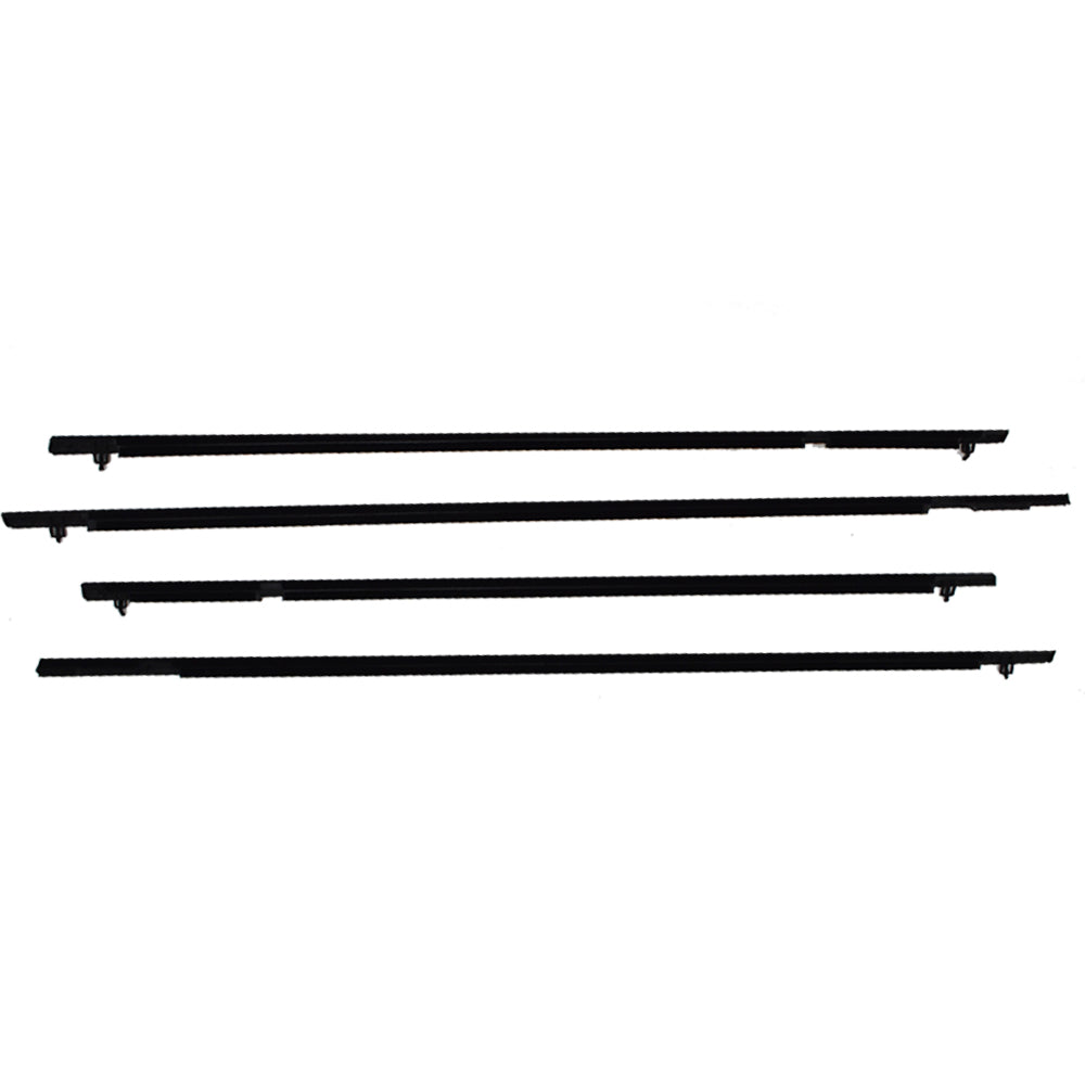 Window Belt Weatherstrip Kit for 2006-2011 Honda Civic Sedan, 4-Piece