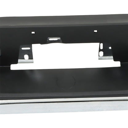 Chrome Rear Bumper Assembly for Chevrolet Silverado 1500 & GMC Sierra 1500 2019-2023, with Sensor Holes