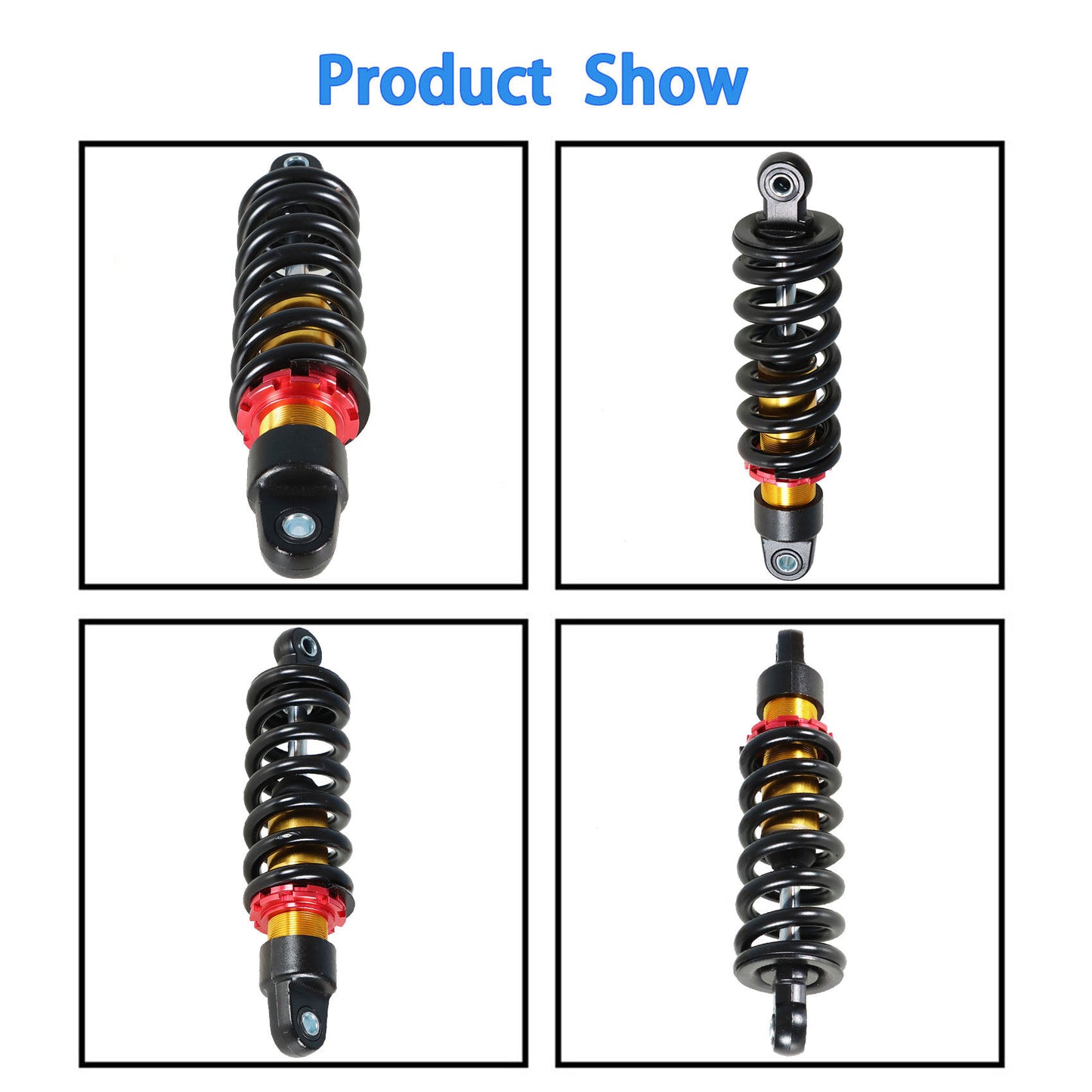 munirater Rear Shocks Absorbers Suspension 10.5inch 270mm Replacement for Dirt Pit Bike SDG SSR Coolster 110cc 125cc