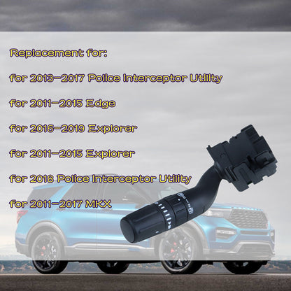 munirater Windshield Wiper Switch Replacement for 2011-2019 Explorer 2011-2015 Edge 2013-2018 Police Interceptor Utility 2011-2017 MKX DB5Z17A553AB BT4Z17A553AA