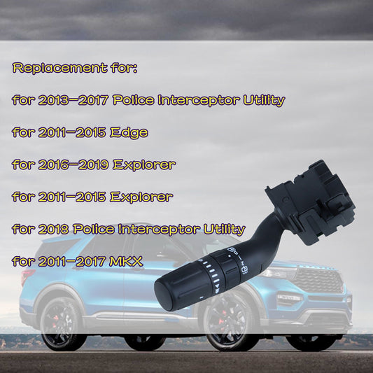 munirater Windshield Wiper Switch Replacement for 2011-2019 Explorer 2011-2015 Edge 2013-2018 Police Interceptor Utility 2011-2017 MKX DB5Z17A553AB BT4Z17A553AA