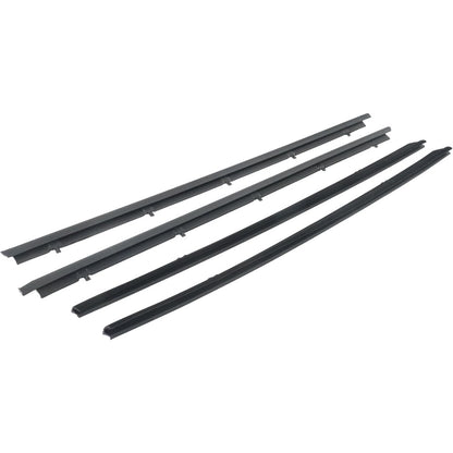 Window Sweep & Run Channel Weatherstrip Kit for Chevrolet S10 & GMC S15, 6-Piece
