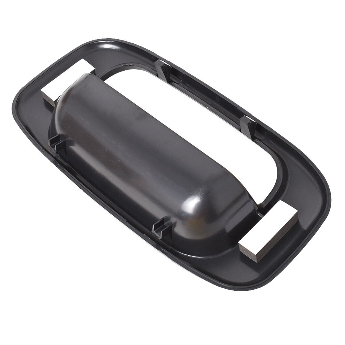 munirater Tailgate Handle/Bezel Trim with Handle Rod Clip Replacement for 1999-2007 Silverado GMC Sierra