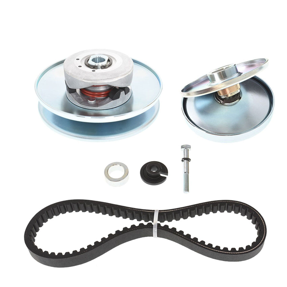 munirater 30 Series 3/4 Driver 5/8 Driven 7 Diameter Clutch Kit with Belt 203591 Replacement for Yerf - Dog Karts with Tecumseh