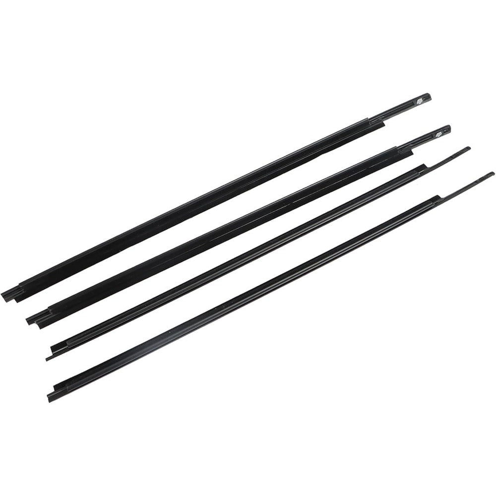 Door Belt Weatherstrip Molding Kit for 2008-2020 Toyota Sequoia, 4-Piece