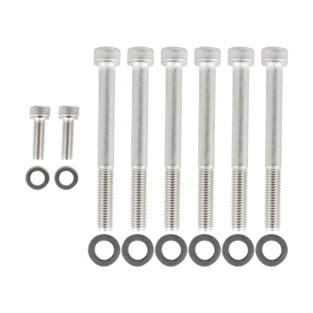munirater Stainless Steel Engine Bolt Kit Replacement for 98-02 Camaro Firebird GTO LS1 LS6 Engines