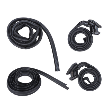 Removable Top Bedside-to-Cap Weatherstrip Kit for Chevrolet Blazer & GMC Jimmy, 4-Piece