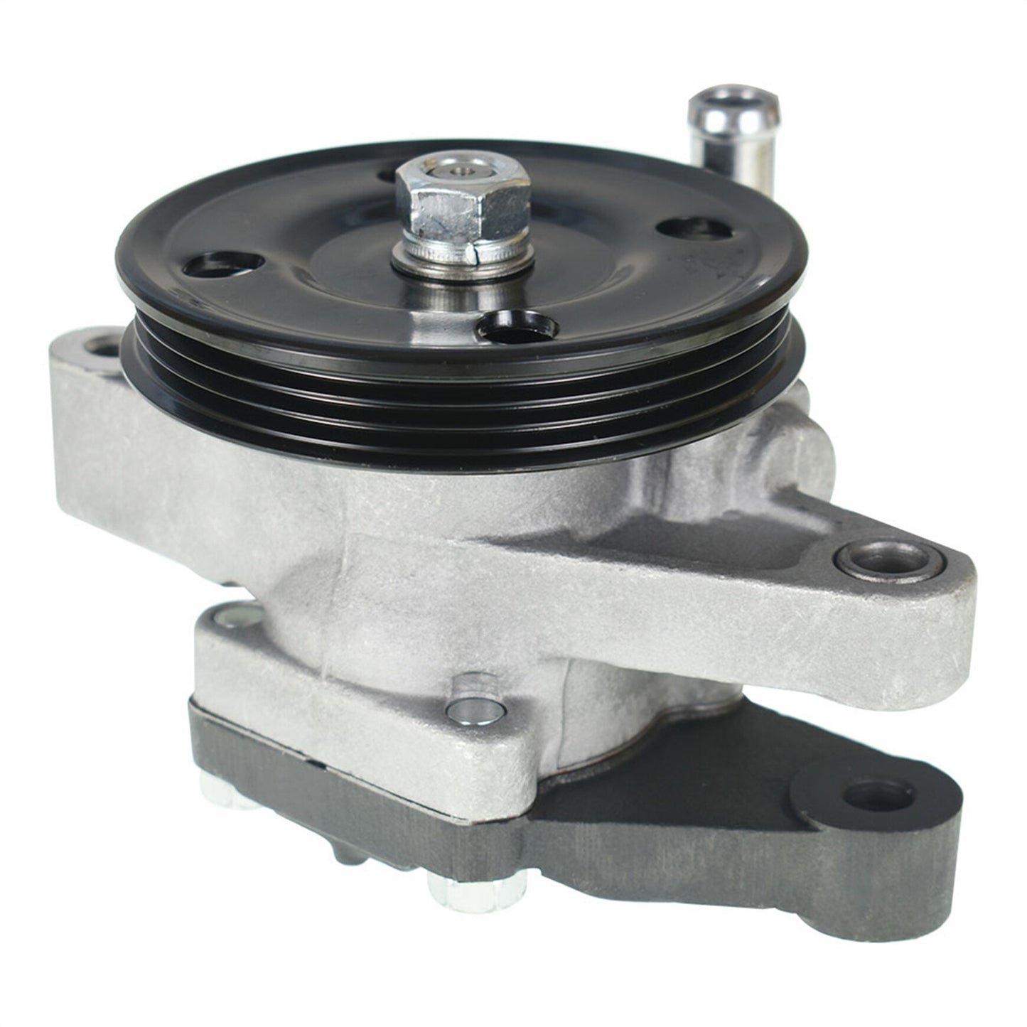 Power Steering Pump with Pulley Replacement for 2001-2006 Elantra Sedan, 2003-2008 Tiburon Coupe 2.0L 571002D100