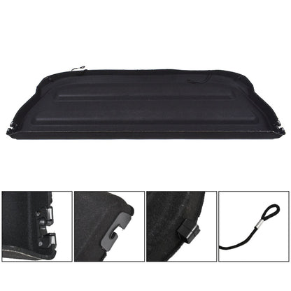 munirater Non Retractable Rear Trunk Cargo Luggage Shade Cover Replacement for 2015-2019 Honda fit