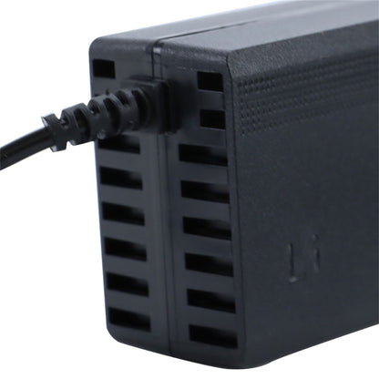 munirater 48 Volt 2A Battery Charger Fit Replacement for Electric Scooter E-Bike 3 Holes +US Plug F
