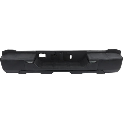 Black Rear Step Bumper for Toyota Tundra 2022-2024, without Sensor Holes, TO1103139