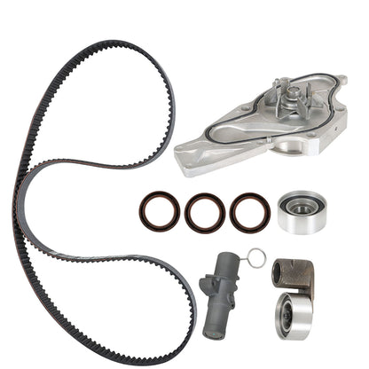 munirater Timing Belt Kit with Water Pump Replacement for 2003-2017 Acura RL Honda Odyssey J30A J32A J35A J37A TBK329