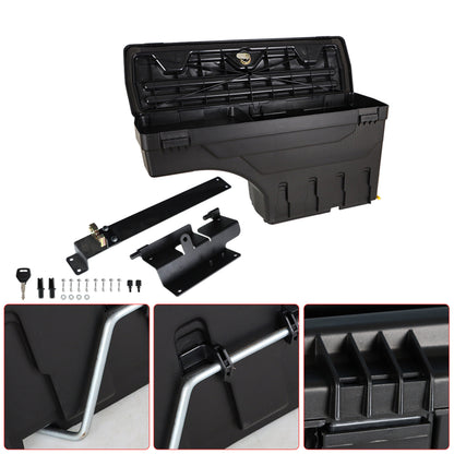 munirater Truck Bed Storage Box Case Lockable Toolbox Replacement for 2015-2021 Colorado/Canyon, 2 Pack Right Passenger Side&Left Driver Side SC103D