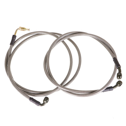 munirater Extended Front/Rear Brake Lines For Polaris RZR 800/S 800/4 800/XP 900/570 1068