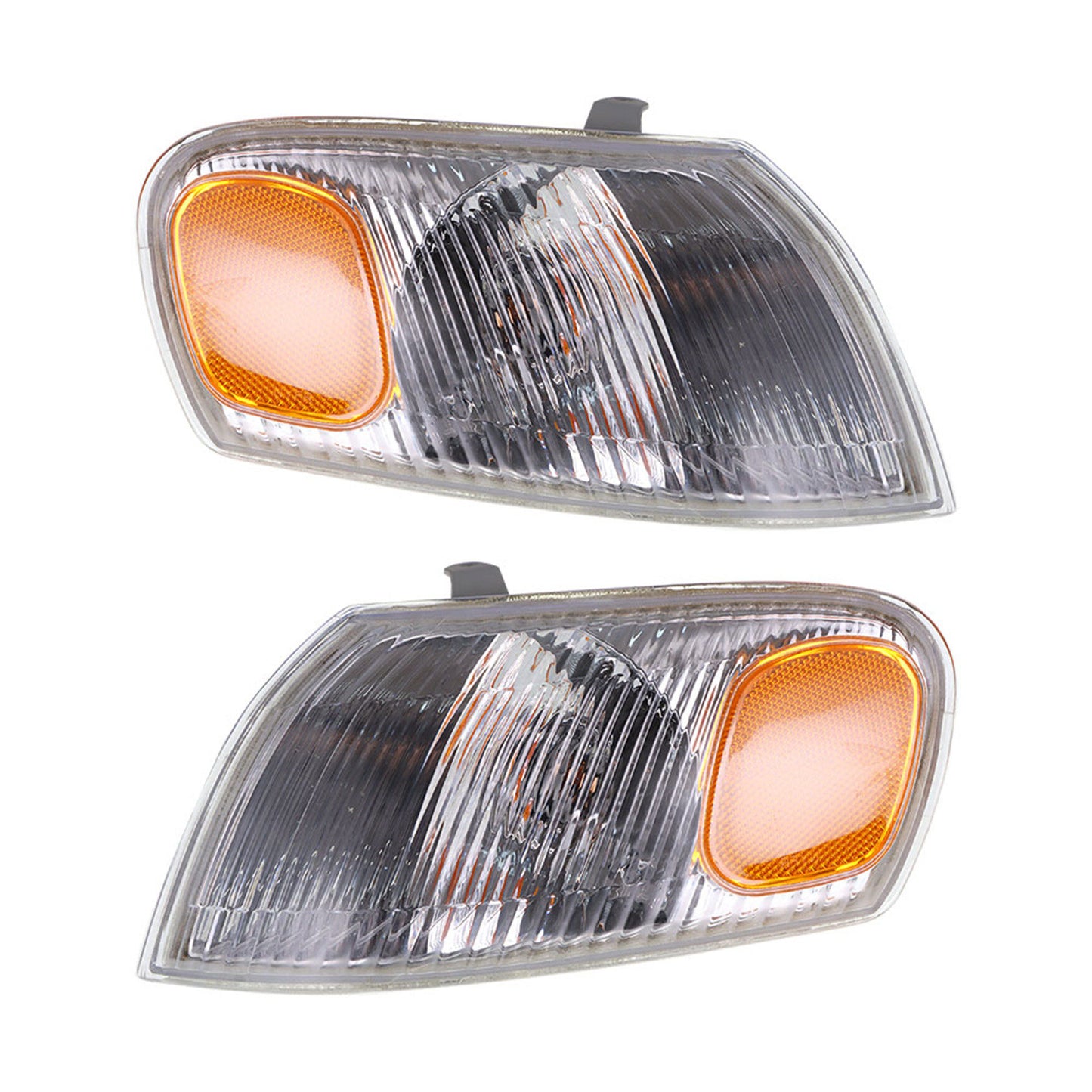 munirater Pair of Park Signal Corner Marker Lights Replacement for 1998-2000 Toyota Corolla Driver & Passenger Side Turn Signal Lights TO2520150, TO2521150, 81510-02040, 81520-02040