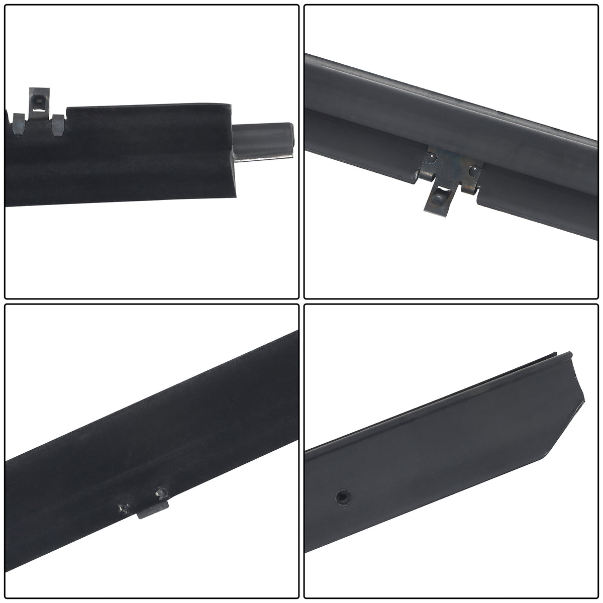 Inner & Outer Window Belt Sweep Kit for 1982-1993 Chevrolet S10 Pickup, 4-Piece