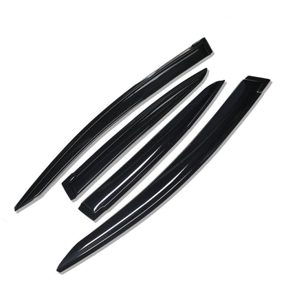 munirater Smoke Tint Side Window Visor Vent Rain Guard Deflector Replacement for 2012-2015 Honda Civic Sedan