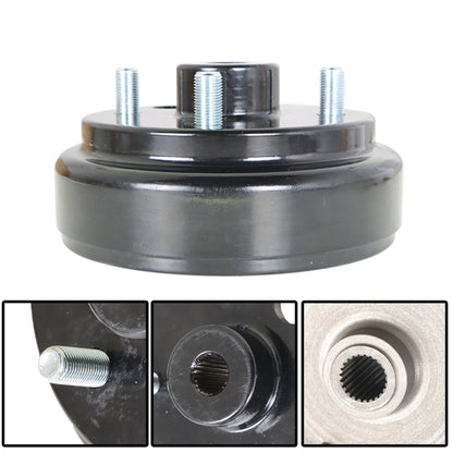 munirater Golf Cart Brake Hub Drum Assembly Replacement for 1982-Up Electric and 1982-1993 Gas Golf Carts 17082-G2 17298-G1 19186-G1P