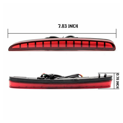 munirater Super Bright Low Power LED Bulbs Replacement for Honda Civic 2016-19 LED Brake Lights Tail Brake Lights Turn signal Lights Brilliant Red