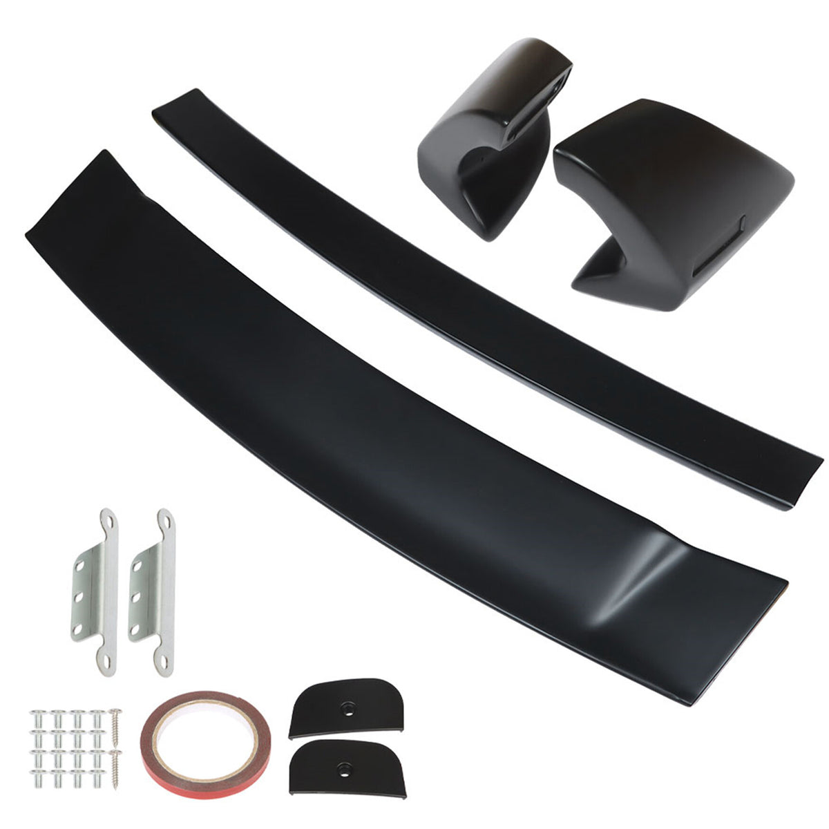 munirater Unpainted Trunk Wing Spoiler ABS Replacement for 2014 2015 2016 2017 2018 2019 2020 Corolla E170 Mugen Style