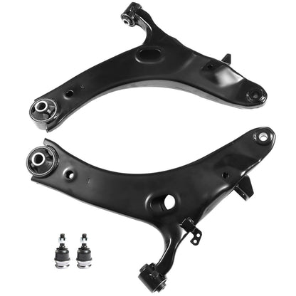 munirater 2Pcs Front Lower Control Arms with Ball Joint Replacement for Subaru 11-14 Impreza WRX/ 09-13 Forester