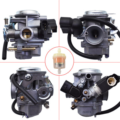 munirater Carburetor Carb Assembly Replacement for 2008-2019 Honda Ruckus NPS50 NPS 50 NPS50S Carb 16100-GGA-672 16046-GEV-003