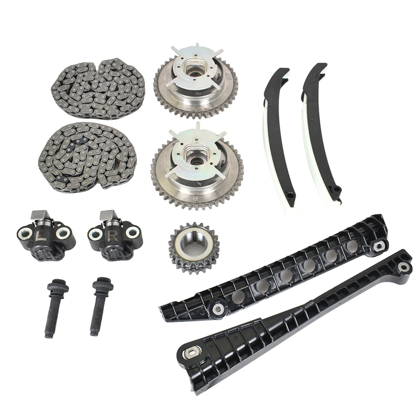 munirater For 05-08 Ford Lincoln Series TRITON 3-Valve 5.4L Cam Phase Timing Chain Kit