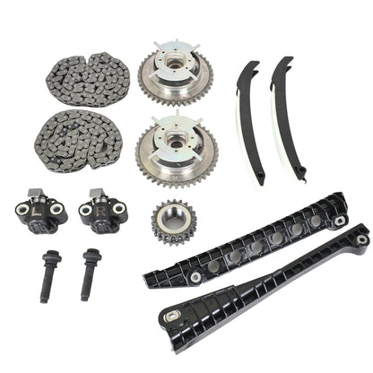 munirater For 05-08 Ford Lincoln Series TRITON 3-Valve 5.4L Cam Phase Timing Chain Kit