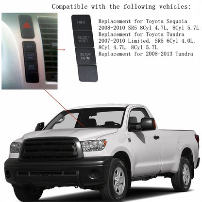 munirater 84977-0C020 Drive Monitor Switch Replacement for Toyota Tundra Sequoia SR5 2008-2013