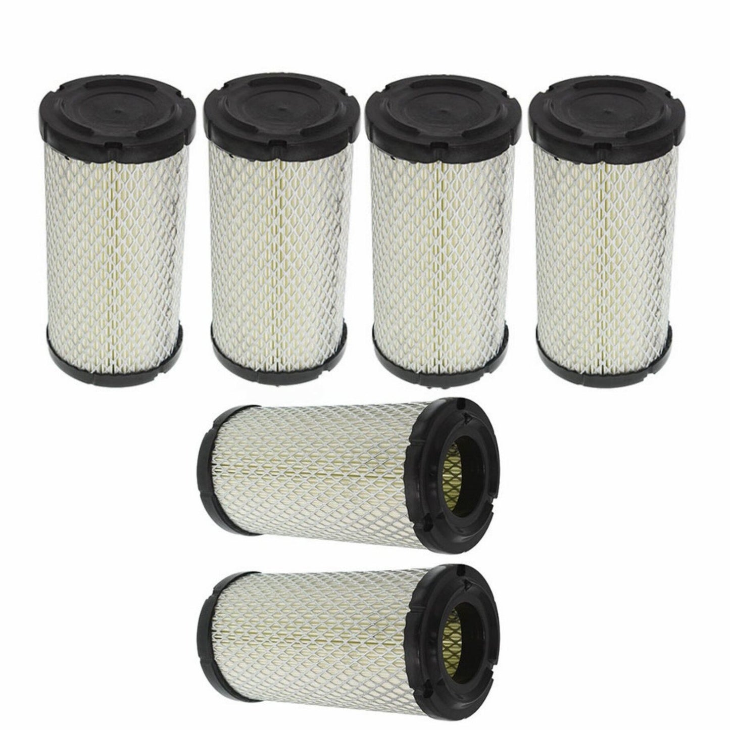 6-Pack Air Filter Replacement for Kubota BX Series