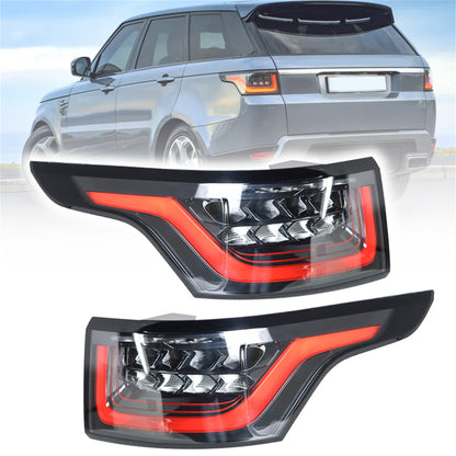 munirater Pair of Rear Left Right LED Tail Light Brake Lamp Assembly Replacement for 2014-2018 Land Rover Range Rover Sport Driver and Passenger Side