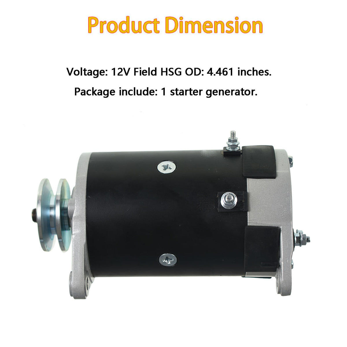 munirater Starter Generator Replacement for EZGO Golf Cart 250-400CC 1012316 30083-69A 30083-69B
