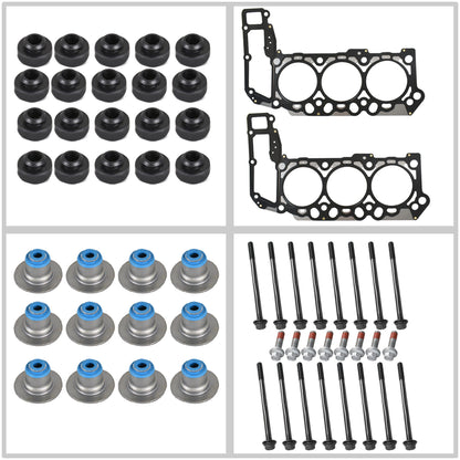 munirater Cylinder Head Gasket Set Head Bolt Replacement for 2005-2012 Raider Ram Dakota Ram 1500 HS26229PT-1