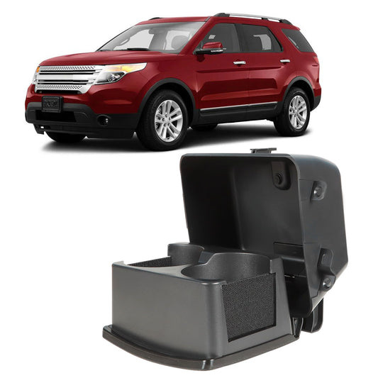 munirater Black Center Console Cup Holder Replacement for 2011-2015 Explorer BB5Z-7813562-BA