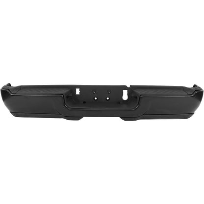 Black Rear Step Bumper for Ram 2500 / 3500 2019-2024, without Sensor or Light Openings, CH1103170