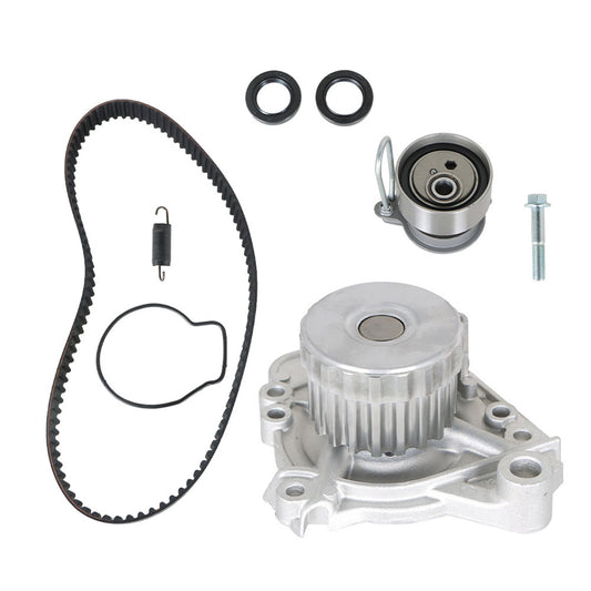 munirater Timing Belt Kit Water Pump Replacement for 2001-2005 Civic DX LX EX HX GX L4 SOHC 16V 14520-PLC-335 14400-PMM-A02