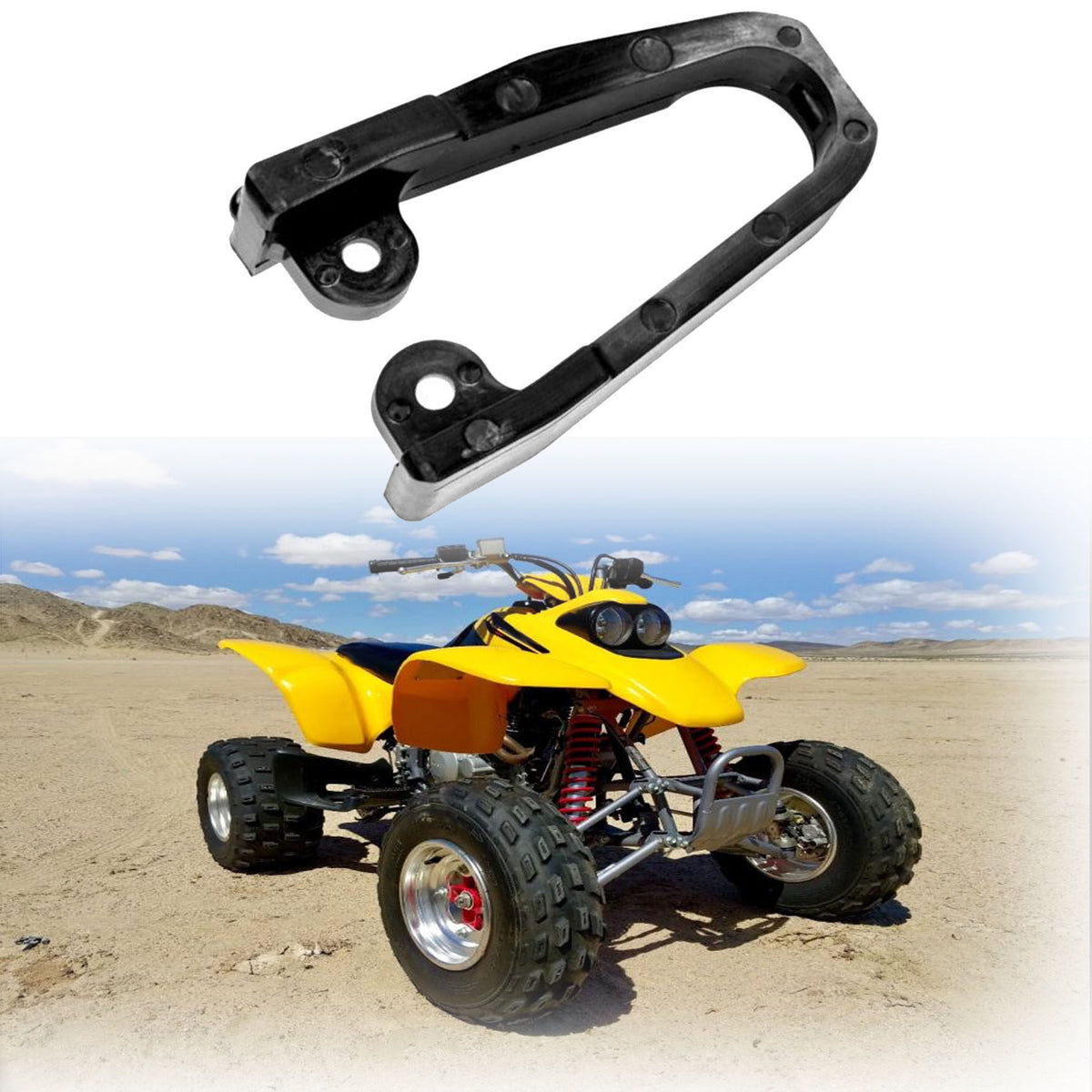 munirater Swing Arm Chain Slider Guide Buffer Replacement for Honda TRX400EX Sportrax 400 2x4 1999-2008