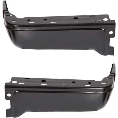 Left Right Steel Rear Bumper Ends Replacement for 2009-2014 F150