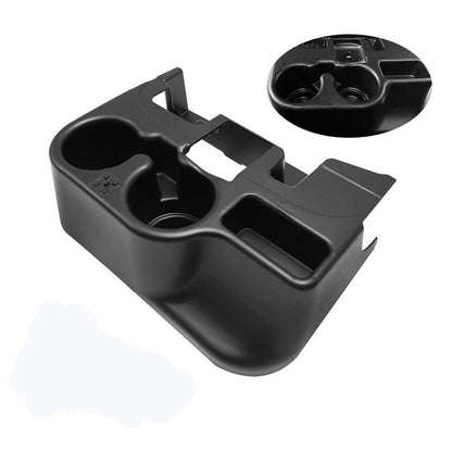 Black Center Console Cup Holder Front Side Replacement for 2003-2012 Ram 1500 2500 3500