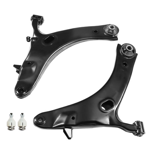 munirater 2Pcs Front Lower Control Arms with Ball Joint Replacement for Subaru 11-14 Impreza WRX/ 09-13 Forester