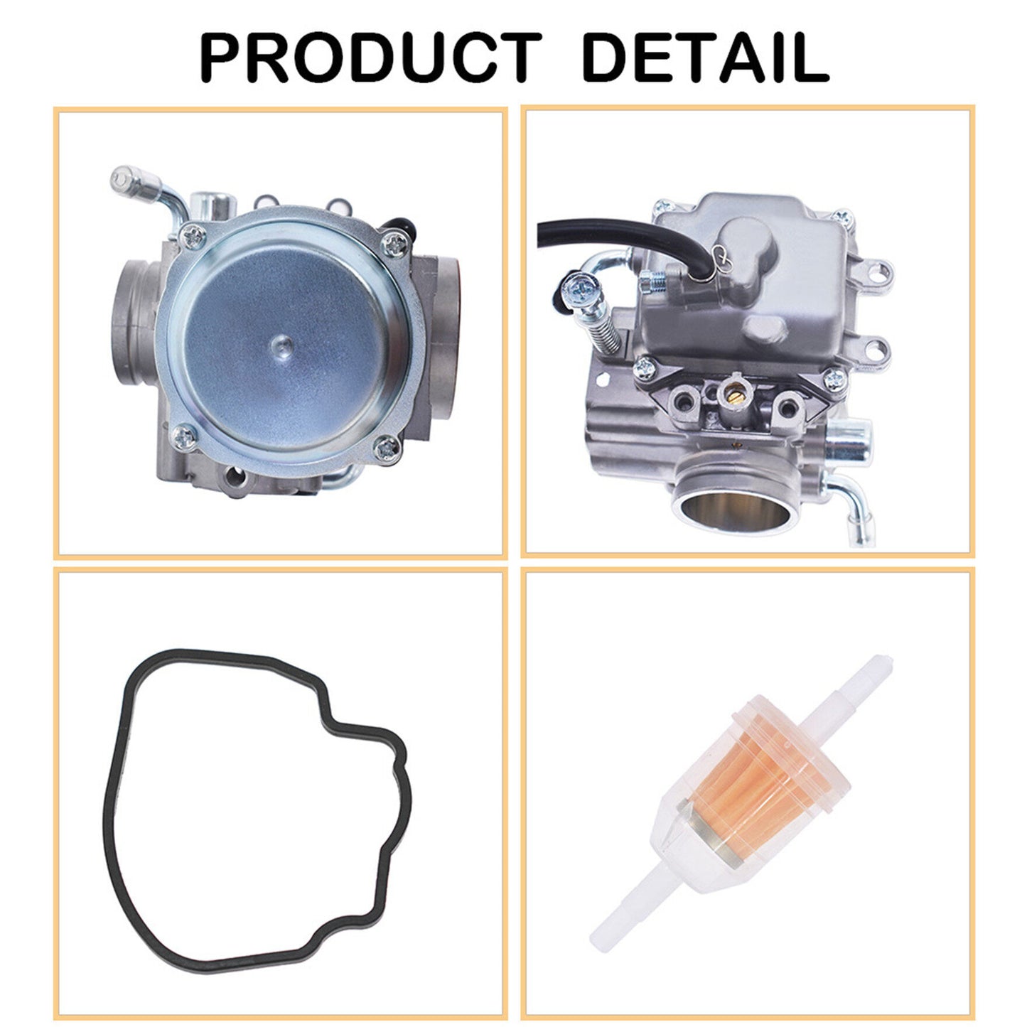 munirater Carburetor Replacement for Quadrunner 500 LT-F500F 4X4 1998 1999 2000 2001 2002