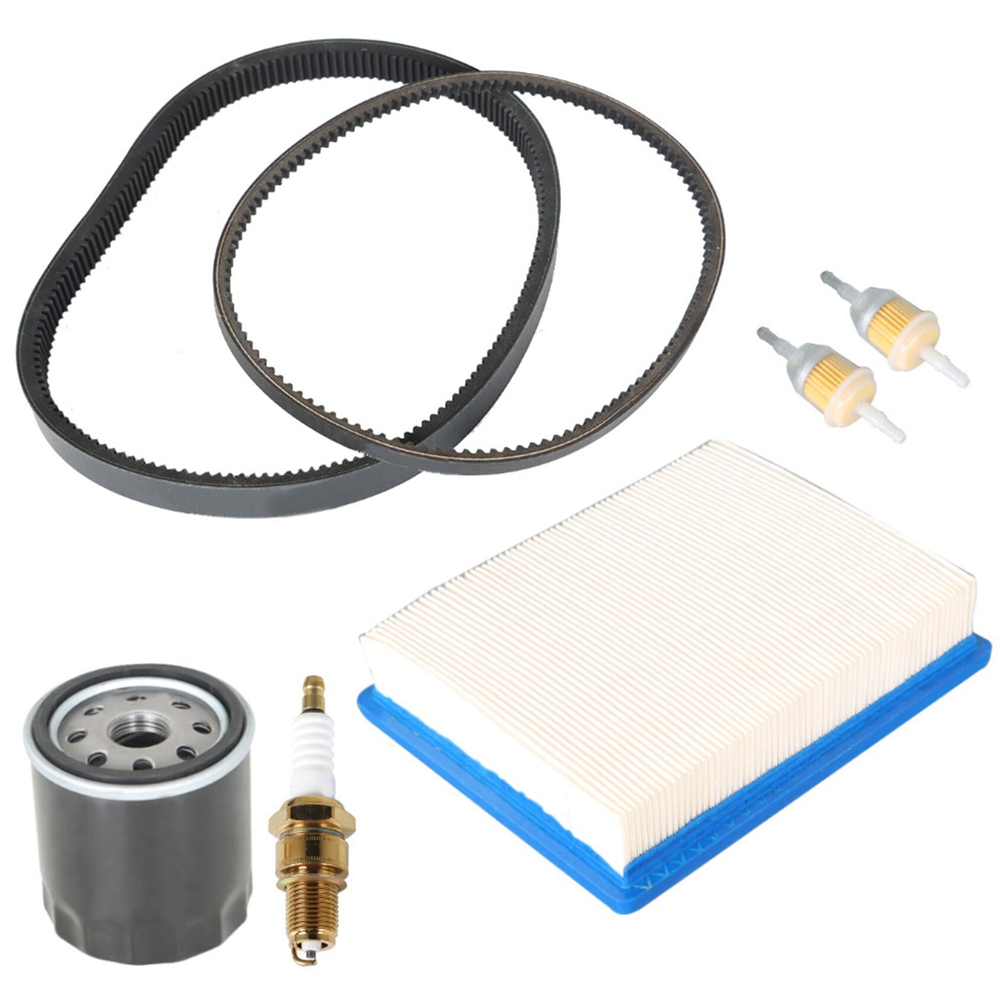 munirater Maintenance & Tune Up Kit with Drive Belt Starter Belt Replacement for Club Car DS 1997-2004 1016203