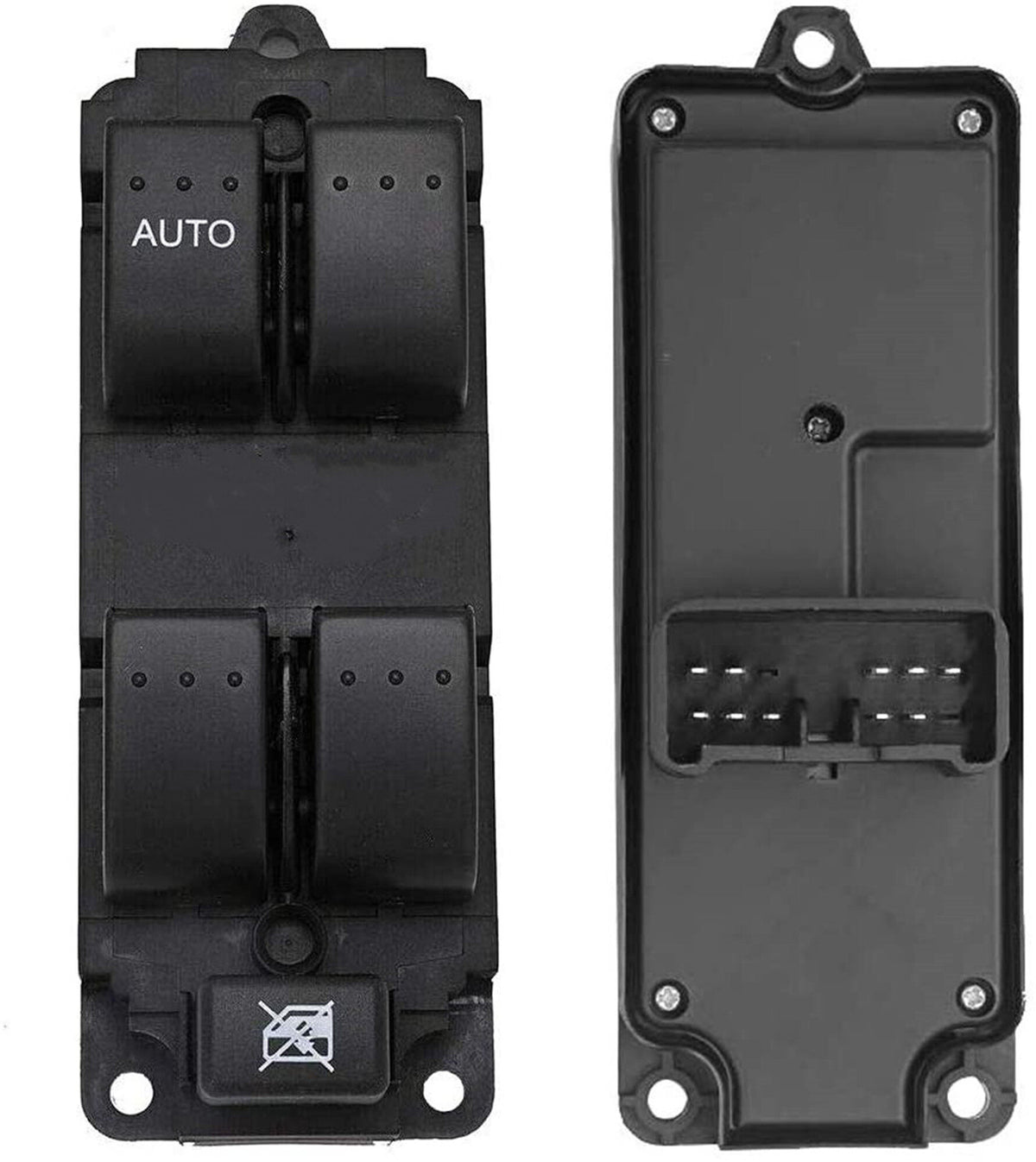 munirater Window Switch Drive Side Front Left 5 Button Replacement for 2004-2009 Mazda 3 BN8F-66-350A