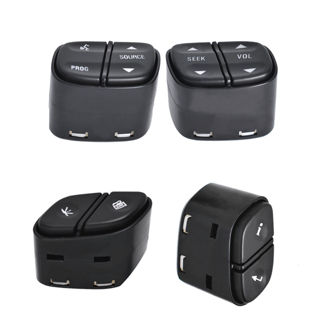 munirater Steering Wheel Control Switch Button Replacement for Chevy Silverado GMC Yukon Sierra Replaces 21997738, 21997739, 1999442, 1999443